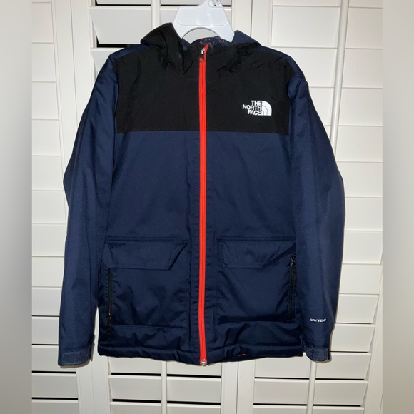 The North Face boys Navy Performance Jacket- M (10/12) - Picture 1 of 6